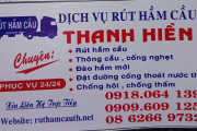 Rút hầm cầu tphcm tại Tuấn Thanh