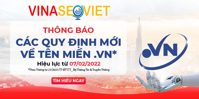 Các quy định về tên miền .vn